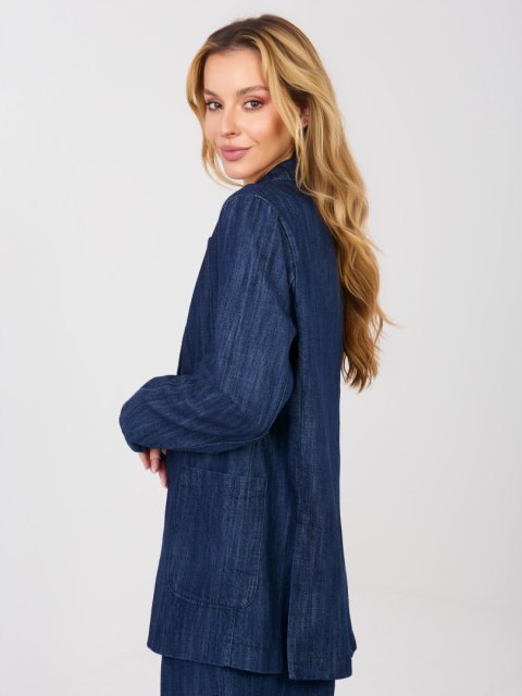 Marynarka-IT-MA-FL7703.21P-granatowy