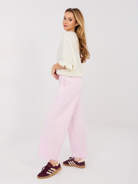 Spodnie-IT-SP-FL9995.57-jasny różowy