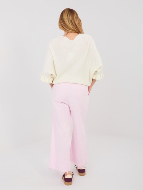 Spodnie-IT-SP-FL9995.57-jasny różowy