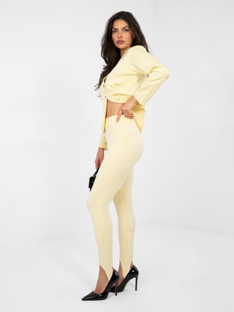 Spodnie-MI-SP-K22.65-jasny żółty