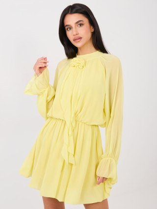 Sukienka-MI-SK-A1554.67-jasny żółty