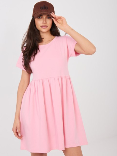 Sukienka-RV-SK-5672.03P-jasny różowy