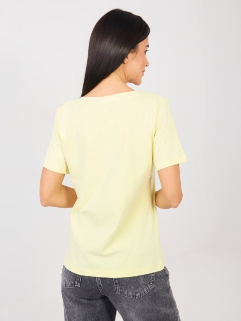 T-shirt-RV-TS-A1095.33-jasny żółty