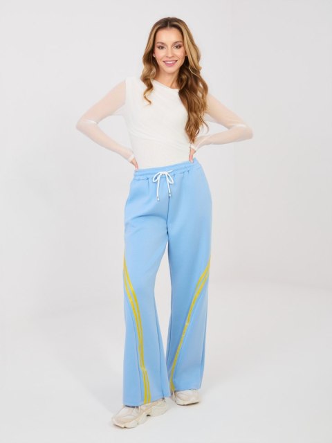 Spodnie dresowe-IT-DR-22168.66-jasny niebieski