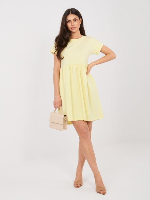 Sukienka-RV-SK-5672.03P-jasny żółty
