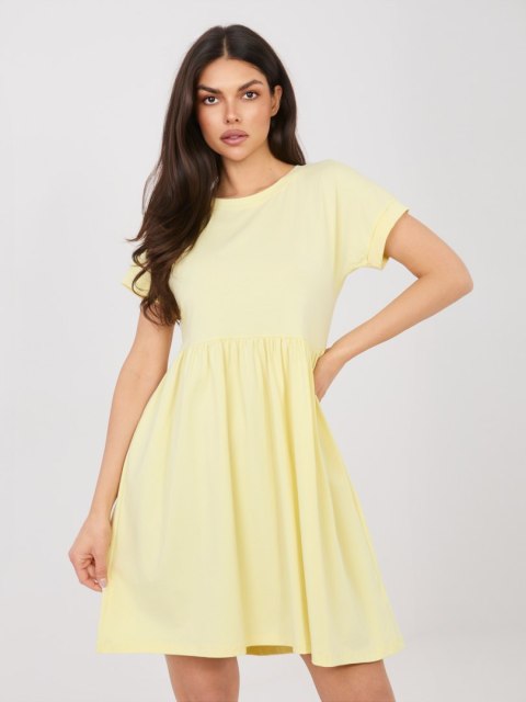 Sukienka-RV-SK-5672.03P-jasny żółty