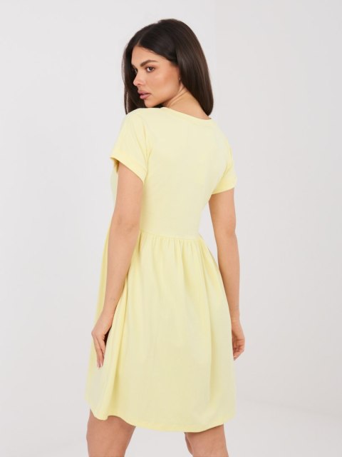 Sukienka-RV-SK-5672.03P-jasny żółty