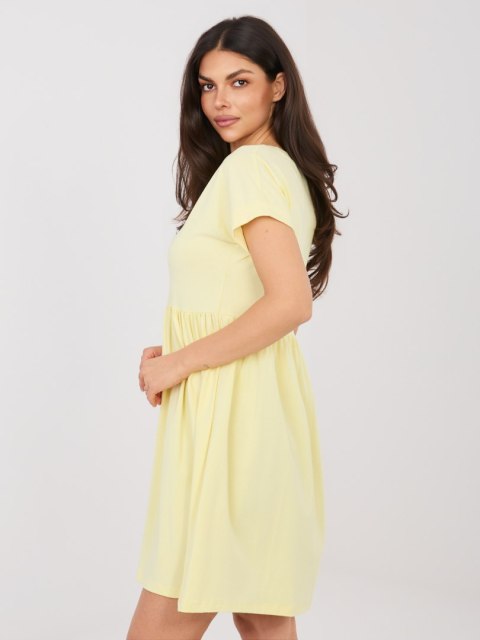 Sukienka-RV-SK-5672.03P-jasny żółty