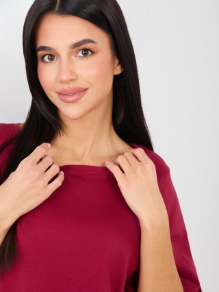 T-shirt-RV-TS-A1090.30-bordowy