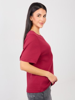 T-shirt-RV-TS-A1090.30-bordowy