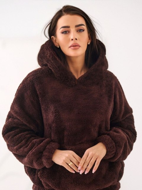 Bluza-CS-BL-BT1029.97P-ciemny brązowy