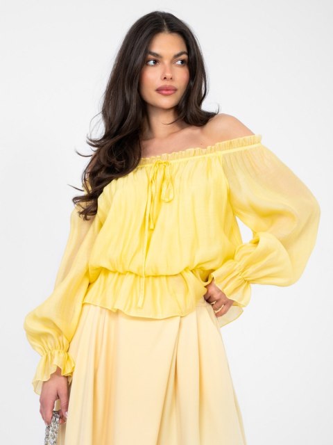 Bluzka-MI-BZ-27846.12-jasny żółty