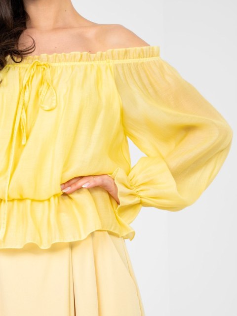 Bluzka-MI-BZ-27846.12-jasny żółty