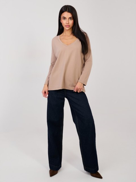 Bluzka-RV-BZ-A1092.47-ciemny bezowy