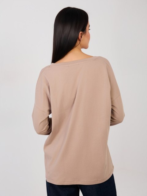 Bluzka-RV-BZ-A1092.47-ciemny bezowy