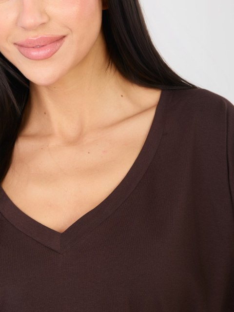 Bluzka-RV-BZ-A1092.47-ciemny brązowy