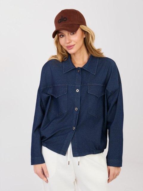 Koszula-IT-KS-FL9273.29-granatowy