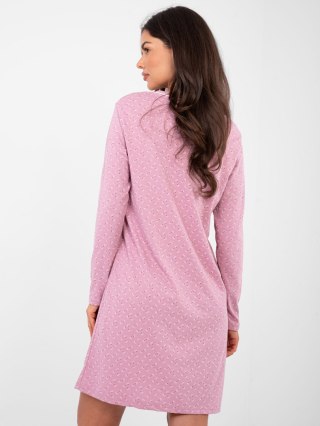 Koszula nocna-DU-KN-FP-105.36-ciemny różowy