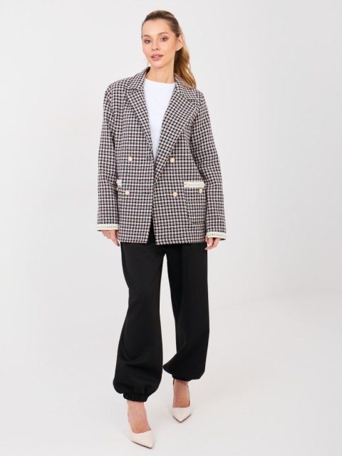 Marynarka-LK-MA-510149.93-czarno-różowy