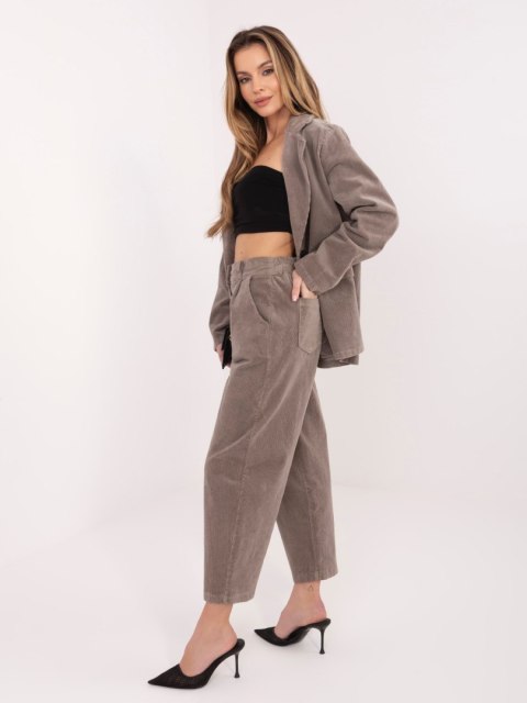 Spodnie-IT-SP-FL8916.80-ciemny bezowy