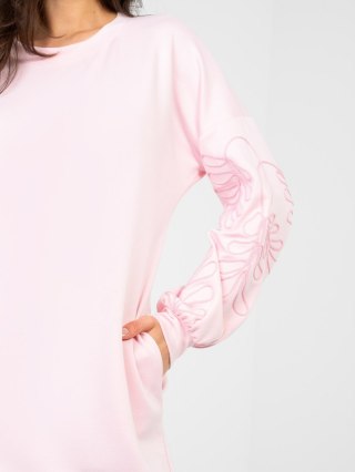 Sukienka-RV-SK-A1064.09-jasny różowy