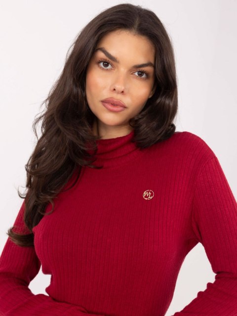Sweter-LK-SW-510184.01P-bordowy