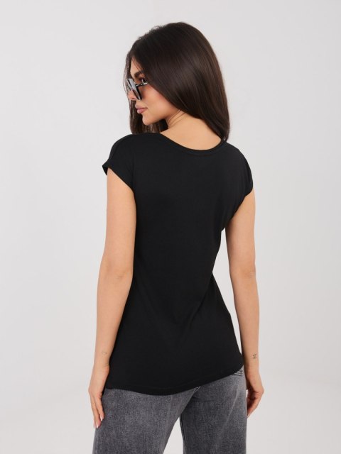 T-shirt-D12041AH02570C-czarny