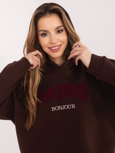 Bluza-RV-BL-A1041.48-ciemny brązowy