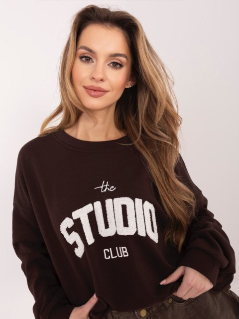 Bluza-RV-BL-A1182.46-ciemny brązowy