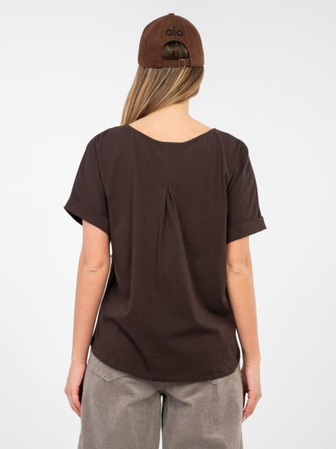 Bluzka-RV-BZ-A1185.19-ciemny brązowy