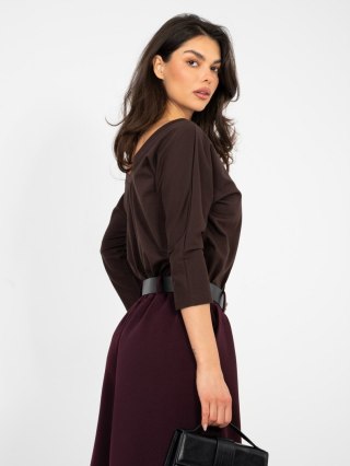 Bluzka-RV-BZ-A1189.24-ciemny brązowy