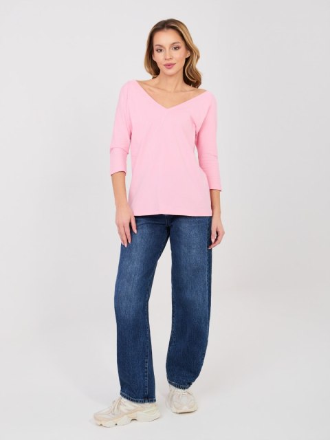 Bluzka-RV-BZ-A1189.24-jasny różowy