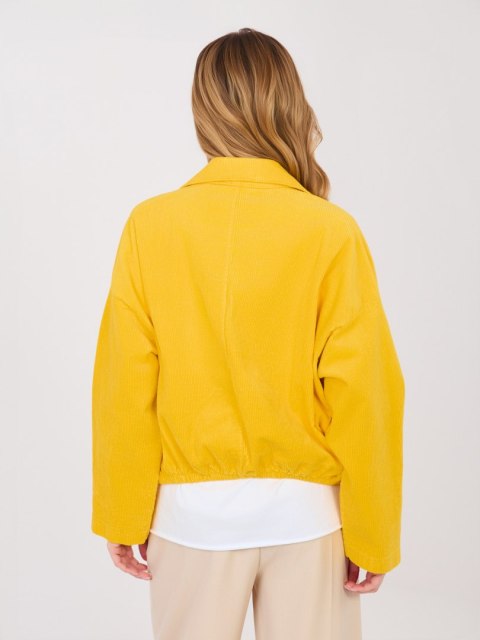 Kurtka-IT-KR-FL10163.10-ciemny żółty