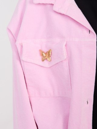 Kurtka-IT-KR-FL10163.10-jasny różowy