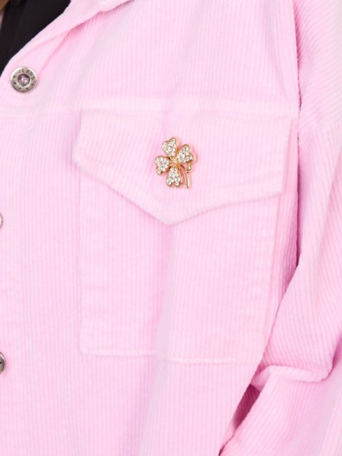 Kurtka-IT-KR-FL10163.10-jasny różowy