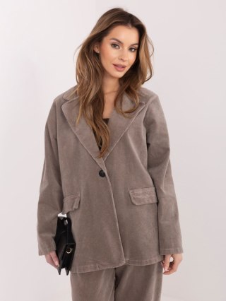 Marynarka-IT-MA-FL9958.87-ciemny bezowy