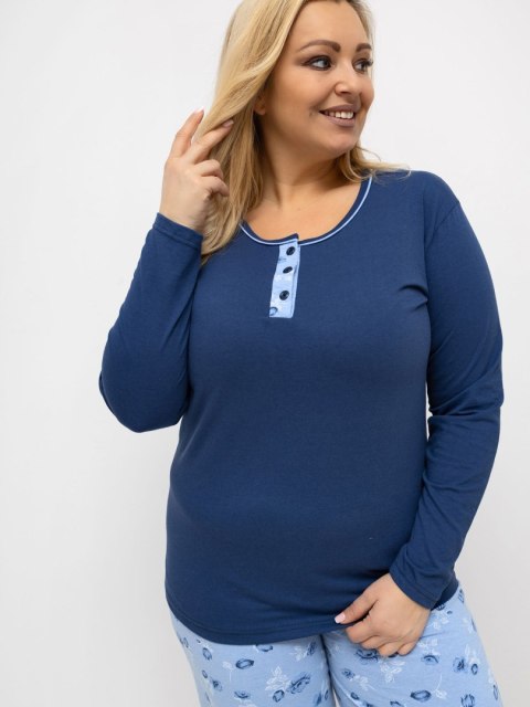 Piżama-DU-PI-FP-510.13-ciemny niebieski