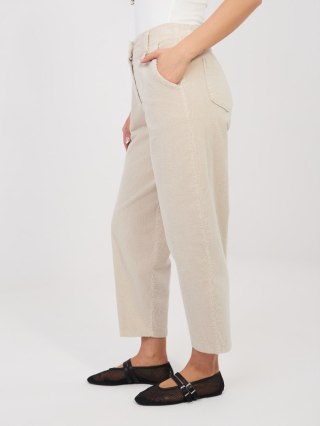 Spodnie-IT-SP-FL8916.80-jasny beżowy