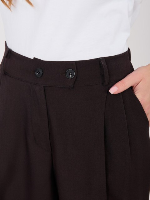 Spodnie-IT-SP-FL9020-1.69-ciemny brązowy