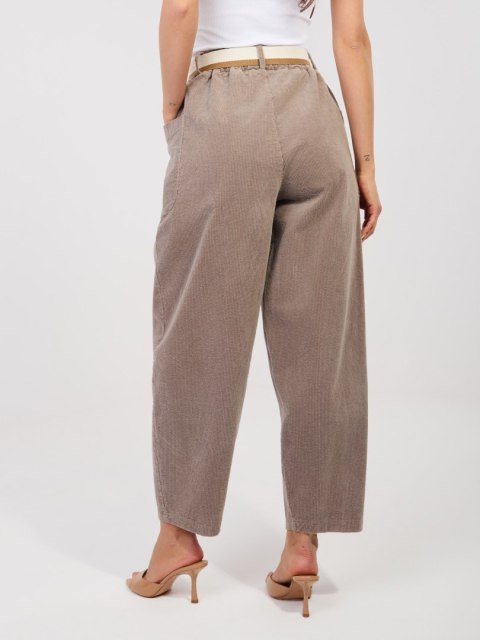 Spodnie-IT-SP-FL9665.78-ciemny bezowy