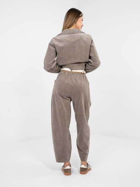 Spodnie-IT-SP-FL9665.78-ciemny bezowy