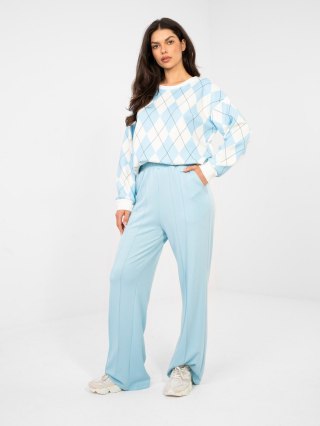 Spodnie dresowe-RV-DR-A1062.08-jasny niebieski