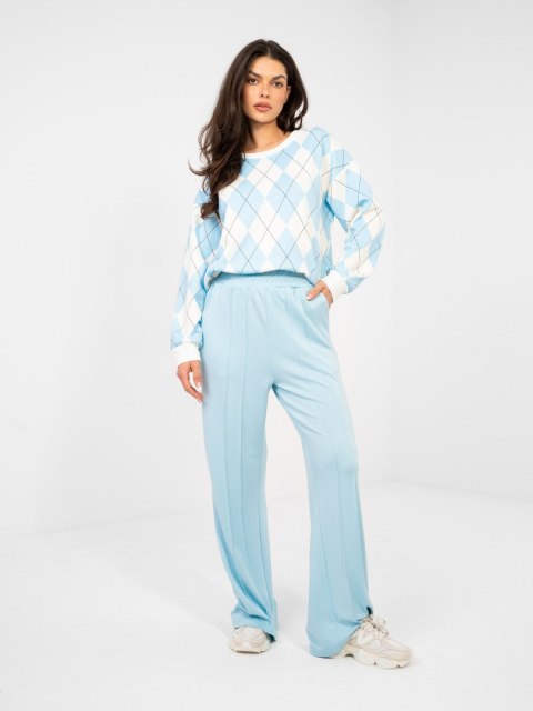 Spodnie dresowe-RV-DR-A1062.08-jasny niebieski