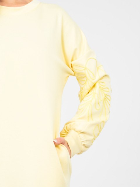 Sukienka-RV-SK-A1064.09-jasny żółty