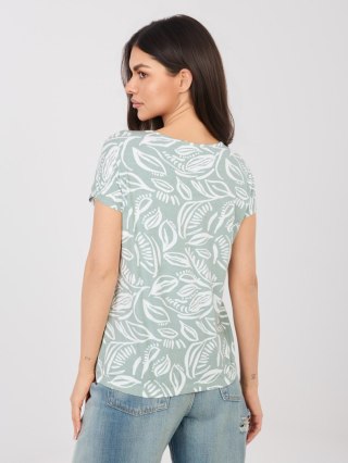 T-shirt-D12110M02646E-pistacjowy