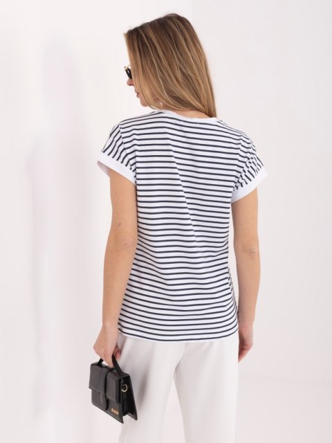 T-shirt-RV-TS-A1125.85-biało-granatowy