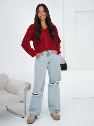 Bluza-CS-BL-BT1033.04-ciemny czerwony