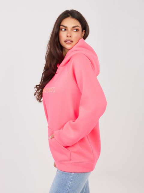 Bluza-RV-BL-A1034.21-fluo różowy