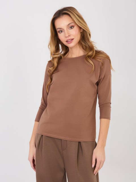 Bluzka-RV-BZ-4661.40P-jasny brązowy
