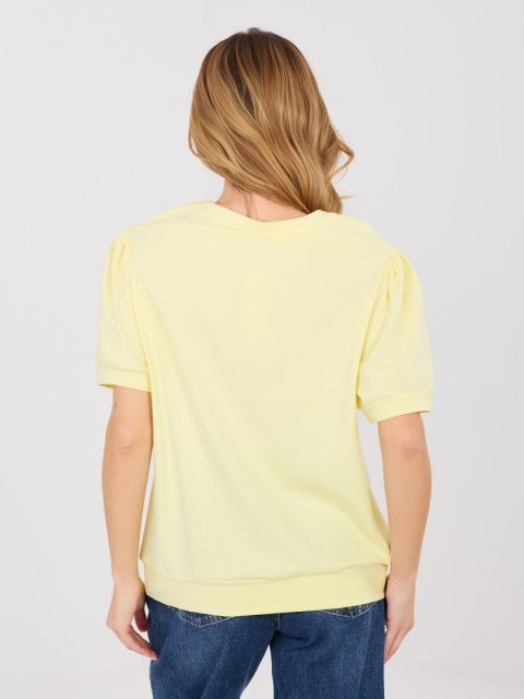 Bluzka-RV-BZ-A1184.21-jasny żółty